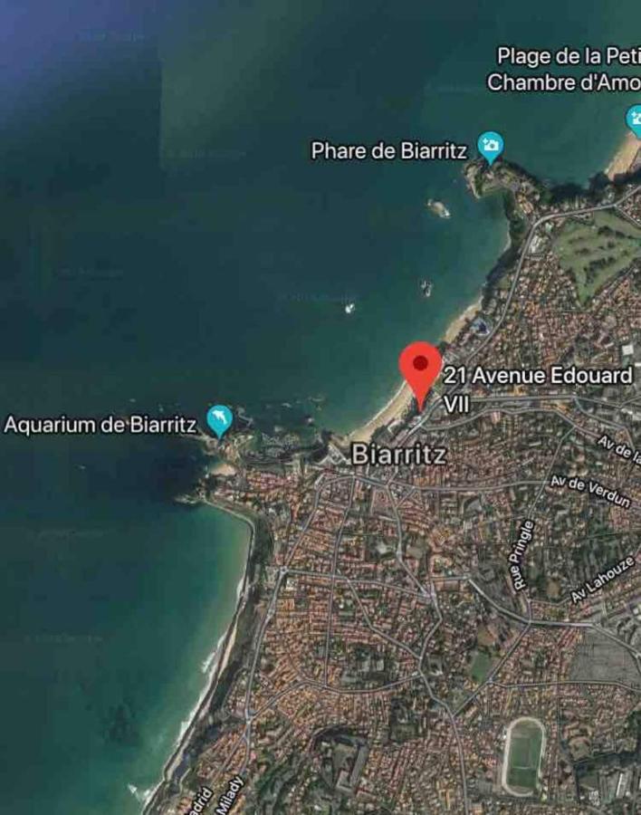 Studio Et Piscine Sur La Grande Plage Biarriz Exterior foto